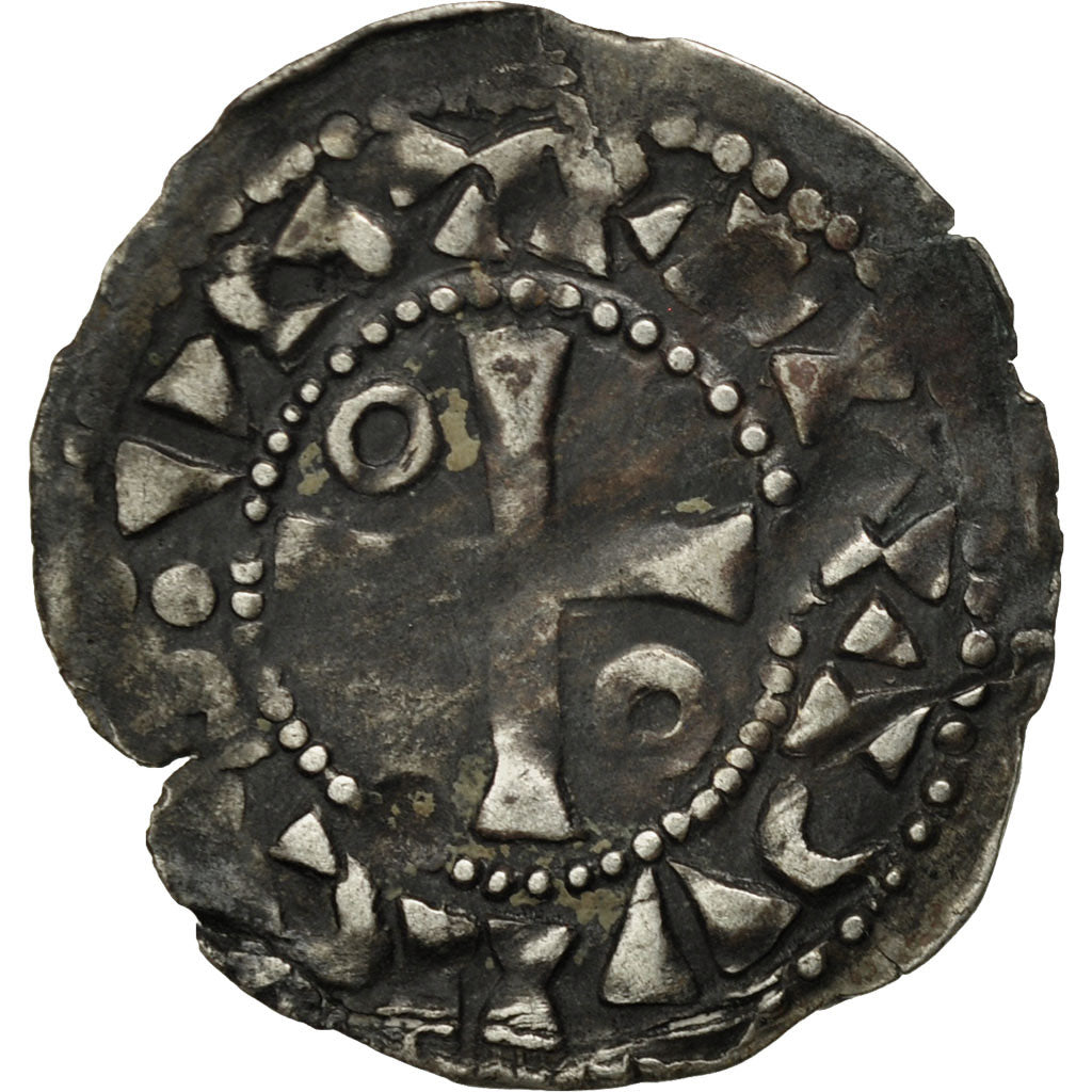 Coin, France, Châteaudun, Anonymous, Denarius, VF(30-35), Silver, Duplessy:477A