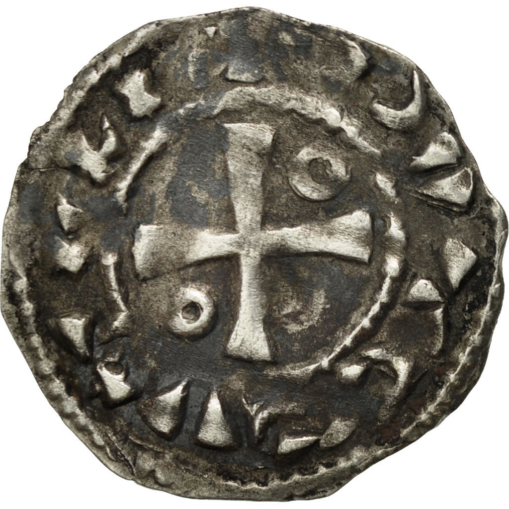 Coin, France, Châteaudun, Anonymous, Denarius, VF(30-35), Silver, Duplessy:477A