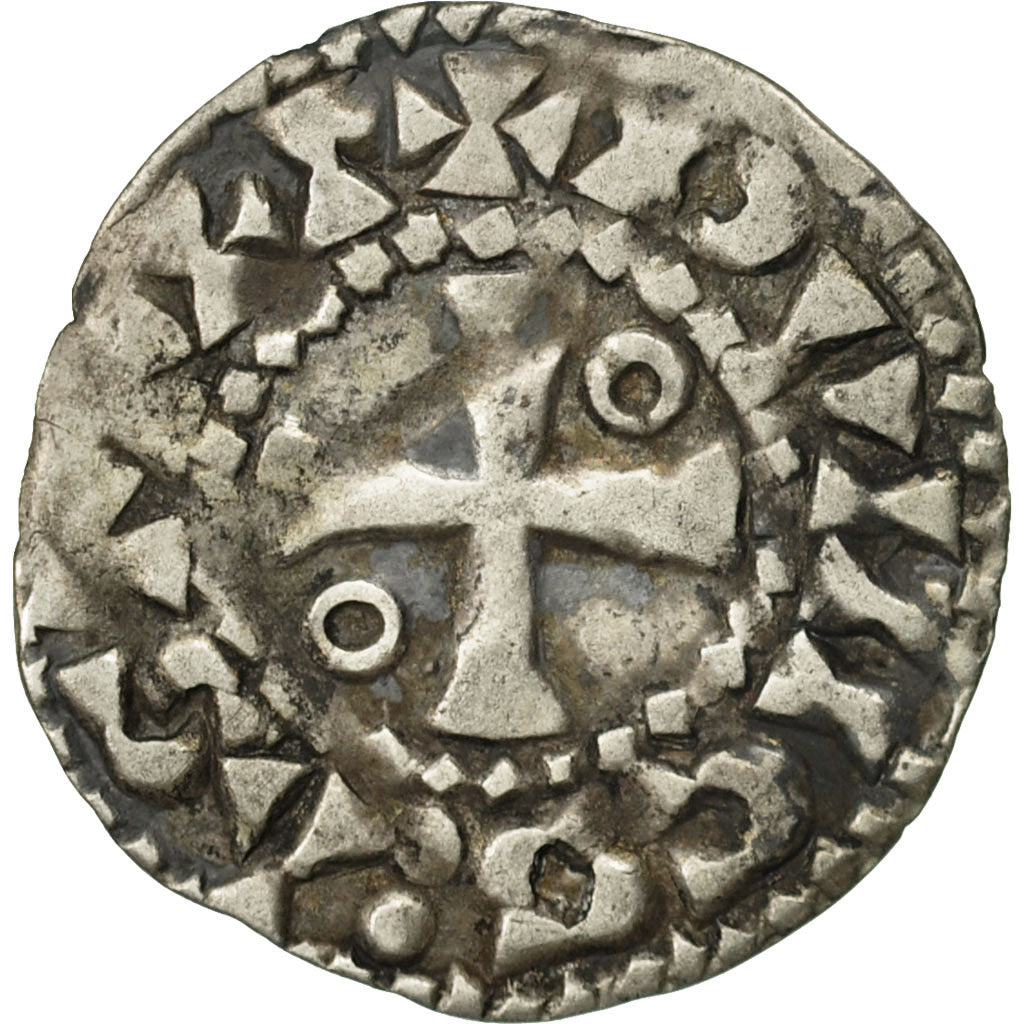 Coin, France, Châteaudun, Anonymous, Denarius, EF(40-45), Silver, Boudeau:242