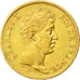 Moneta, Francia, Charles X, 40 Francs, 1824, Paris, BB, Oro, KM:721.1