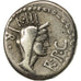 Münze, Marcus Antonius, Quinarius, Traveling Mint, SS, Silber, Crawford:529/4b