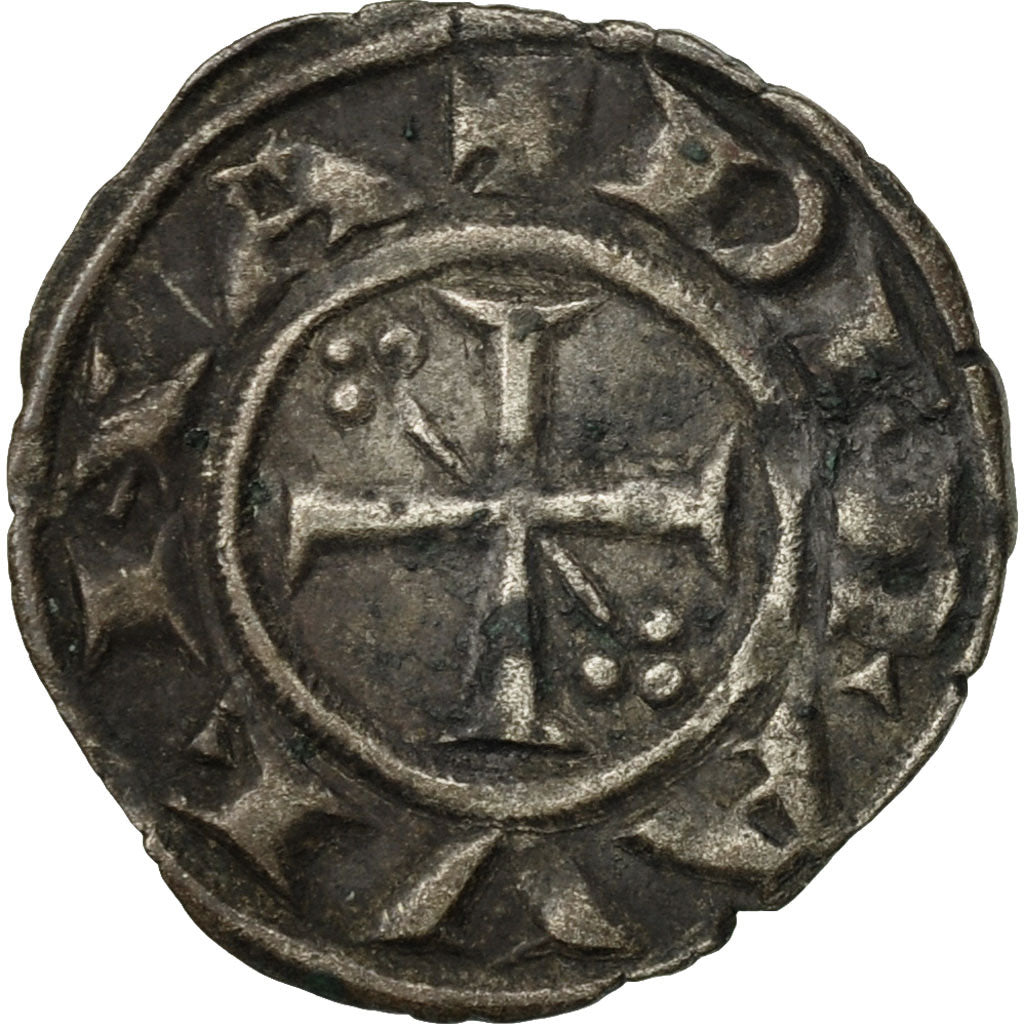 Italy, Anonymous, Denarius, Ravenna, EF(40-45), Billon, Biaggi:1965var