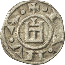 Münze, Italien, Denarius, Genoa, SS+, Billon