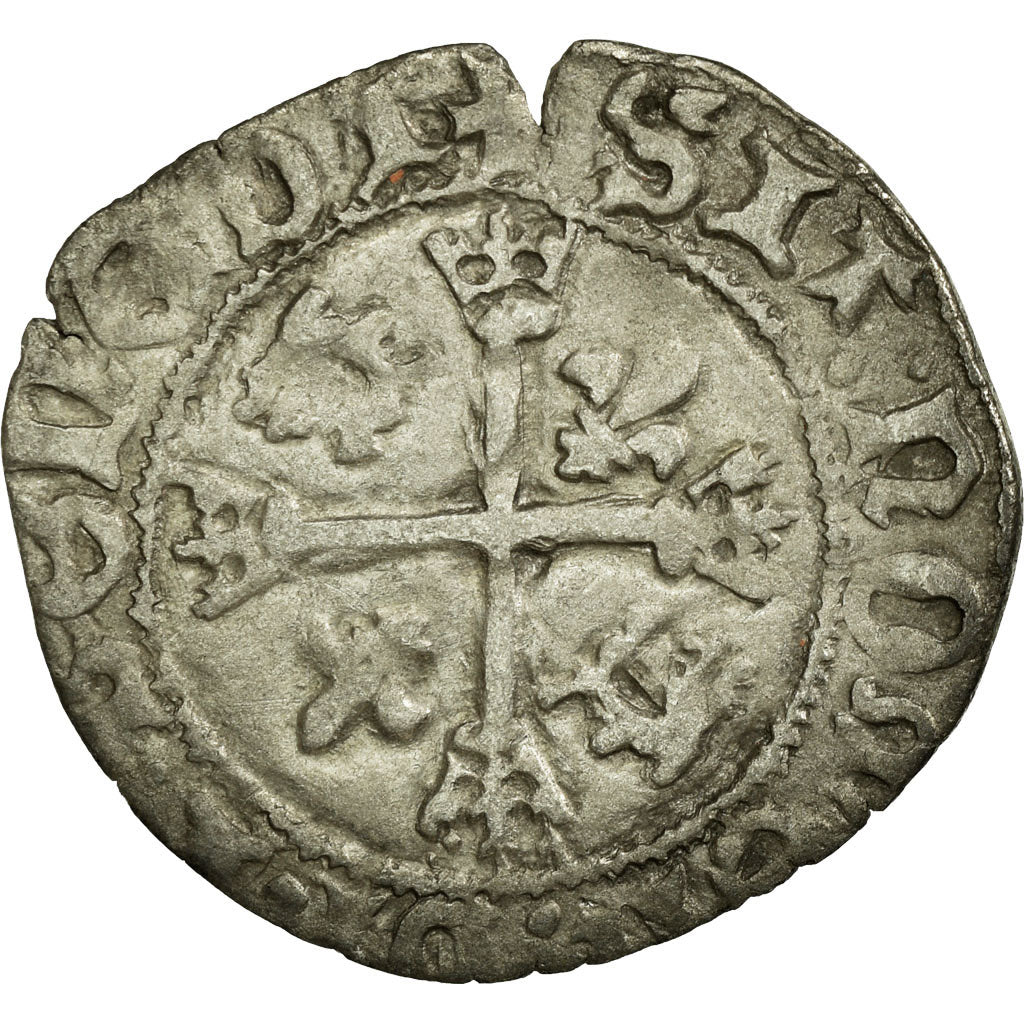 Monnaie, France, Karolus or Dizain, TB, Argent, Duplessy:595