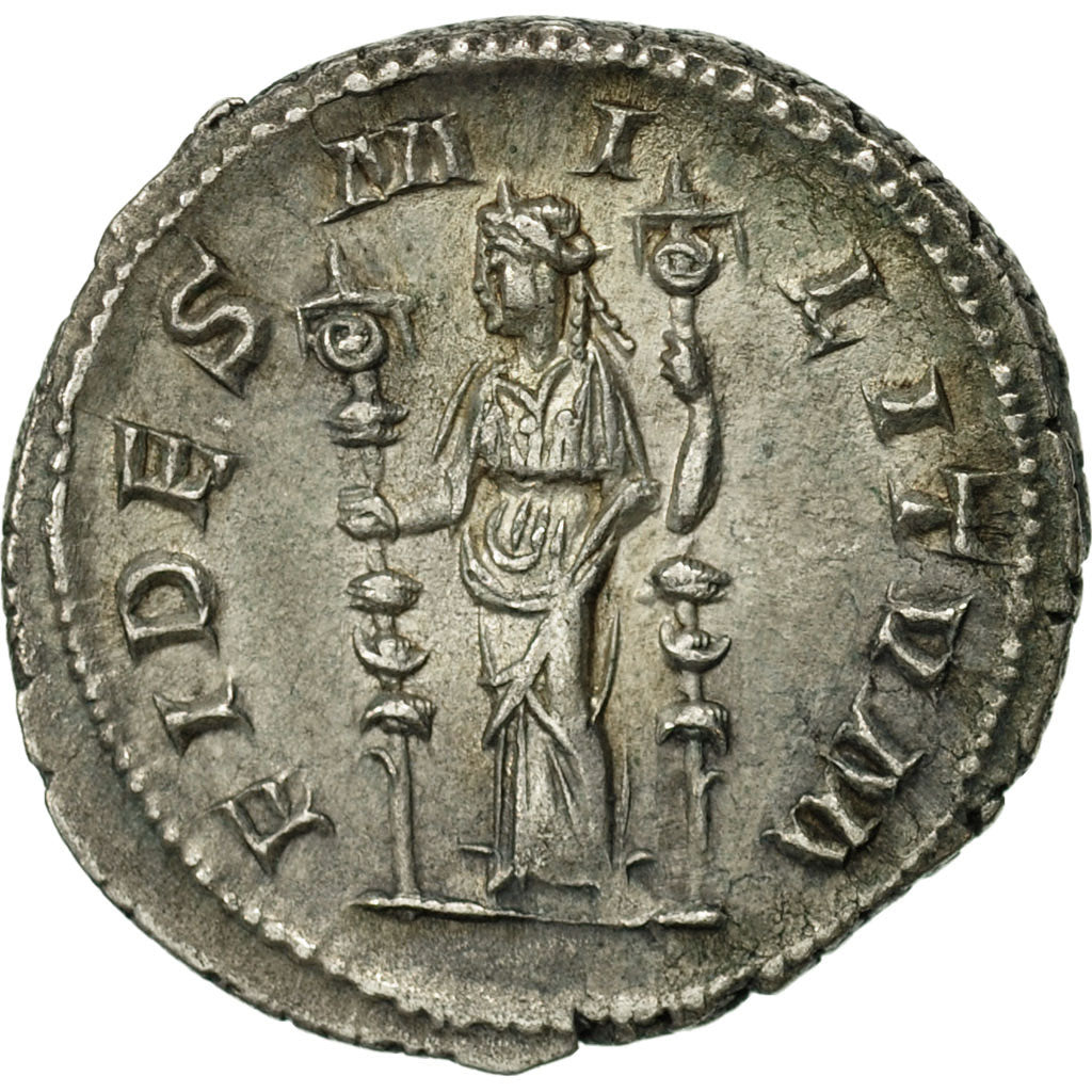 Maximinus I Thrax, Denarius, Rome, SS+, Silber, RIC:7A