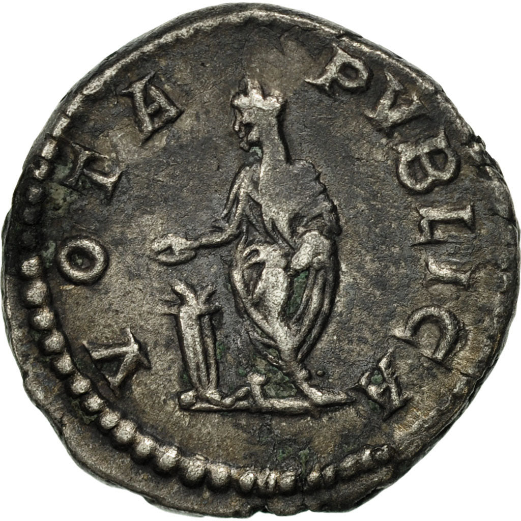 Coin, Geta, Denarius, Rome, EF(40-45), Silver, RIC:38b