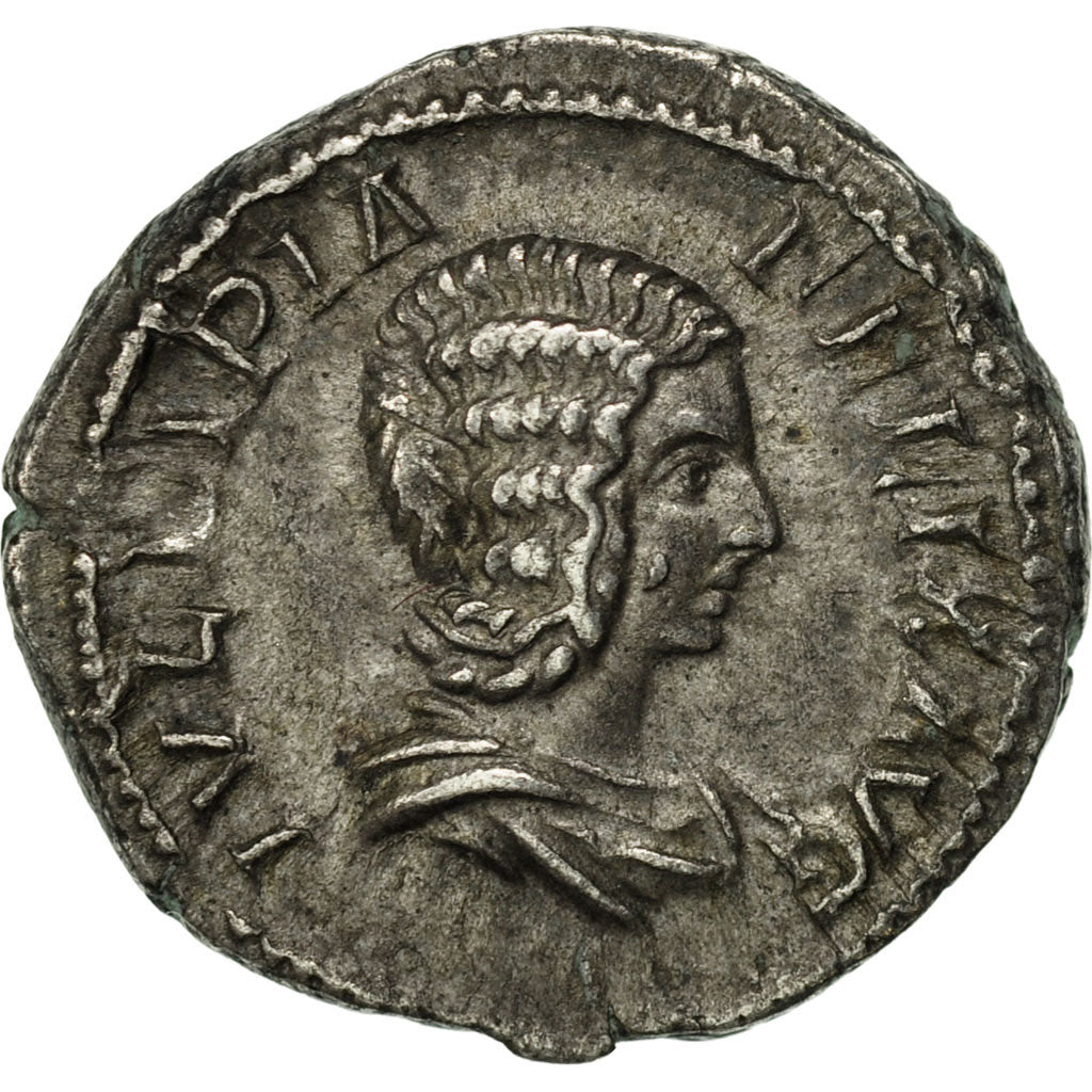 Coin, Julia Domna, Denarius, Rome, AU(50-53), Silver, RIC:390