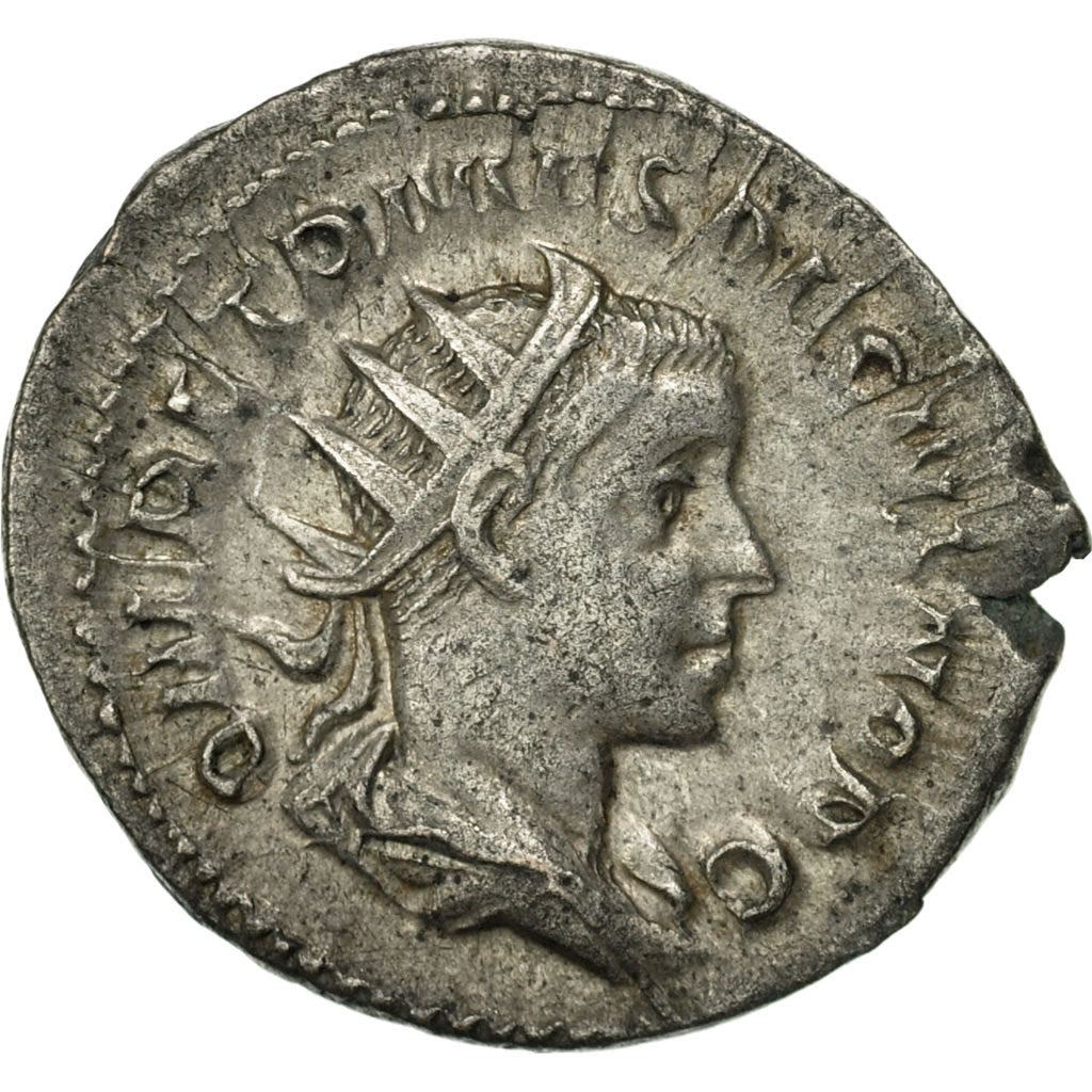 Coin, Herennius Etruscus, Antoninianus, Rome, AU(50-53), Billon, RIC:138