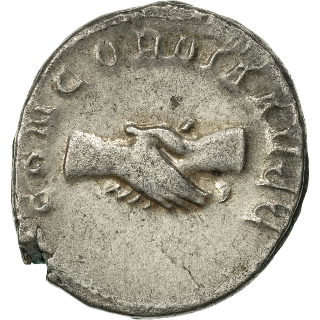 Coin, Herennius Etruscus, Antoninianus, Rome, AU(50-53), Billon, RIC:138