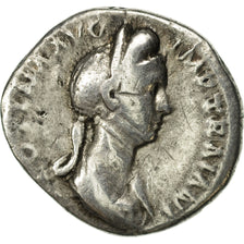 Moneda, Plotina, Denarius, Rome, BC+, Plata, RIC:730
