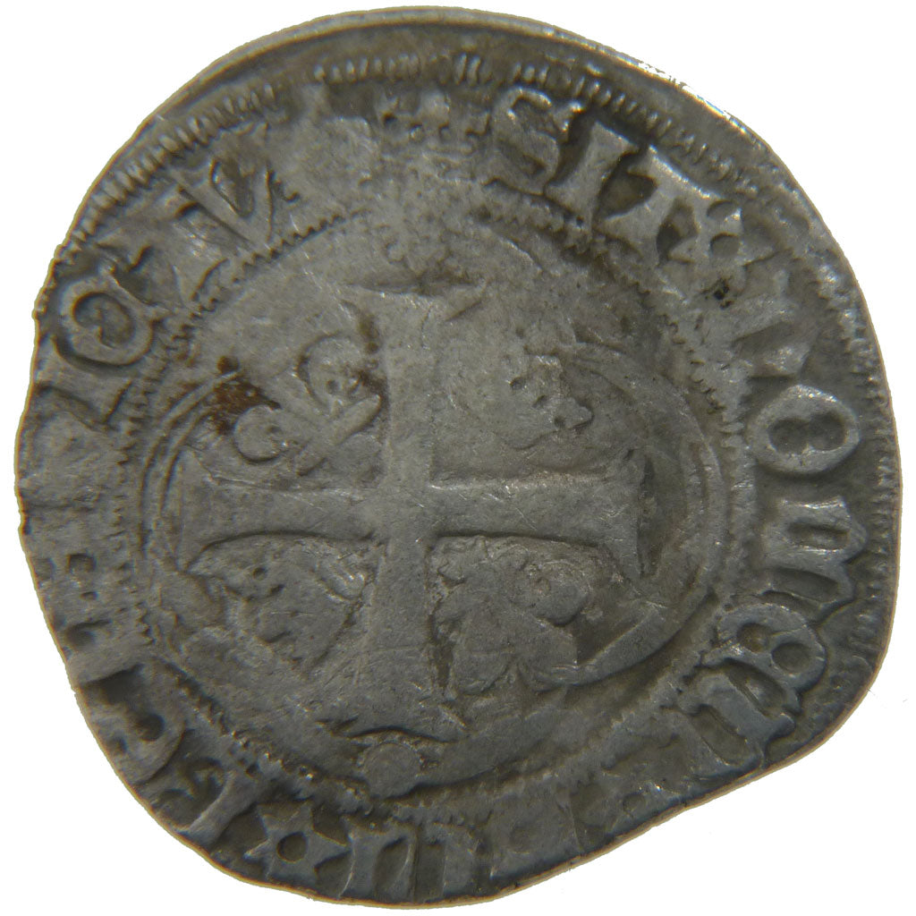 Louis XII, Blanc à la couronne