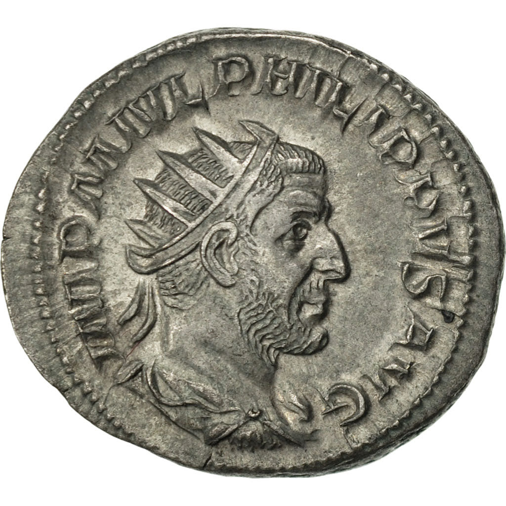 Coin, Philip I, Antoninianus, Rome, AU(50-53), Billon, RIC:27b