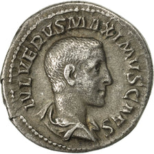 Maximus Caesar, Denarius, Rome, EF(40-45), Silver, RIC:1