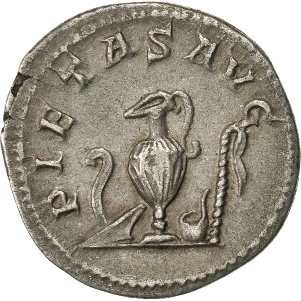 Maximus Caesar, Denarius, Rome, EF(40-45), Silver, RIC:1