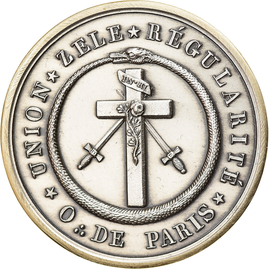 France, Jeton, Masonic, Loge chapitrale des arts et de l'amitié, 1819