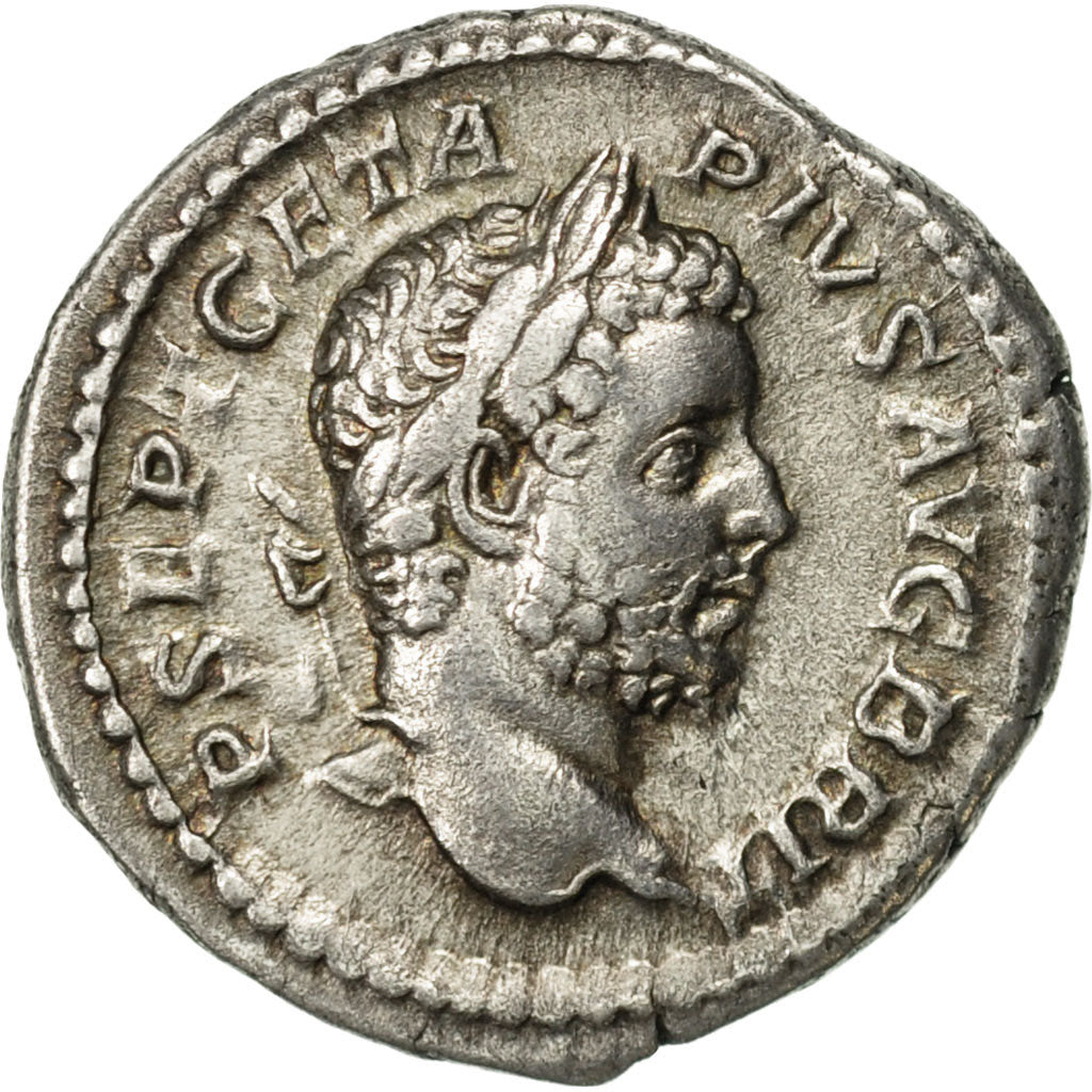 Geta, Denarius, Rome, AU(50-53), Silver, RIC:79