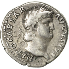 Nero, Denarius, Rome, VF(30-35), Silver, RIC:53