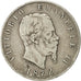 Italia, Vittorio Emanuele II, 5 Lire, 1872, Milan, MB, Argento, KM:8.3