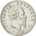 Coin, Italy, Vittorio Emanuele II, 5 Lire, 1875, Milan, VF(30-35), Silver