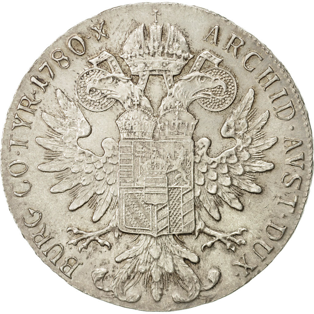 Austria, Maria Theresa, Thaler, 1780, Vienna, MS(60-62), Silver, KM:1866.2