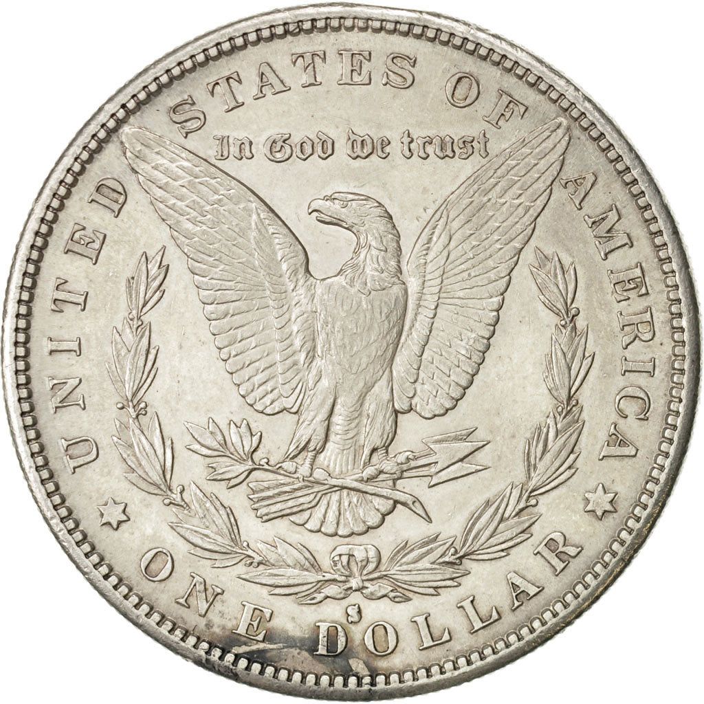 United States, Morgan Dollar, 1882, San Francisco, MS(60-62), Silver, KM:110