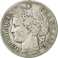 Monnaie, France, Cérès, 2 Francs, 1871, Paris, TB+, Argent, KM:817.1