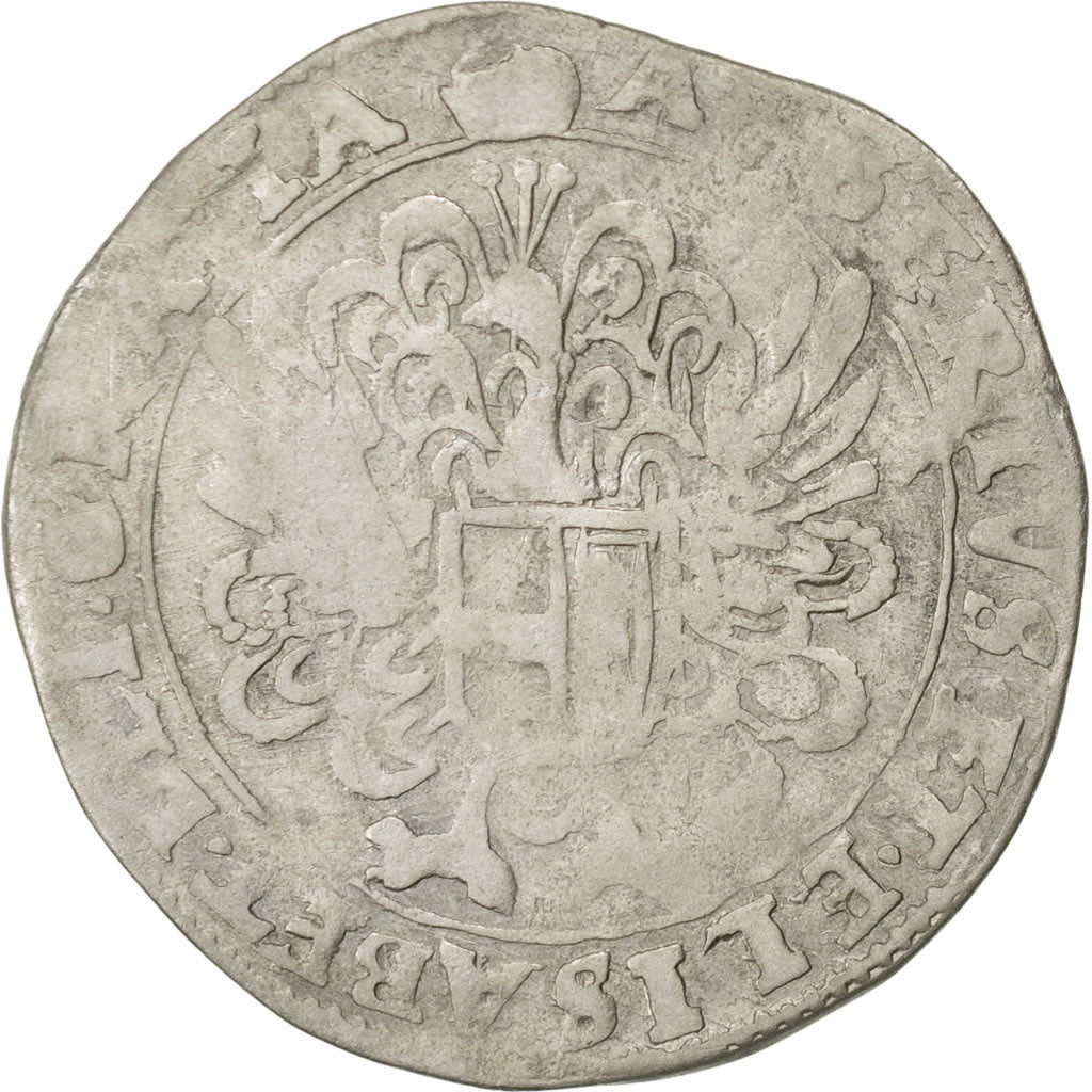 Coin, Spanish Netherlands, TOURNAI, Escalin, 6 Sols, 1621, Tournai, EF(40-45)