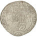 Spanish Netherlands, BRABANT, Escalin, 1651, Antwerp, EF(40-45), Silver