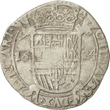 Monnaie, Pays-Bas espagnols, Artois, Philippe IV, Escalin, 1624, Arras, TB+