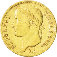France, Napoléon I, 20 Francs, 1811, Paris, EF(40-45), Gold, KM:695.1