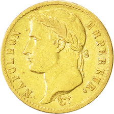 France, Napoléon I, 20 Francs, 1813, Paris, TTB, Or, KM:695.1, Gadoury:1025