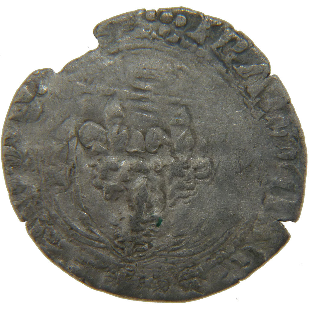 FRANCE, Douzain or Blanc à la couronne, VG(8-10), Silver, Duplessy #835, 1.80