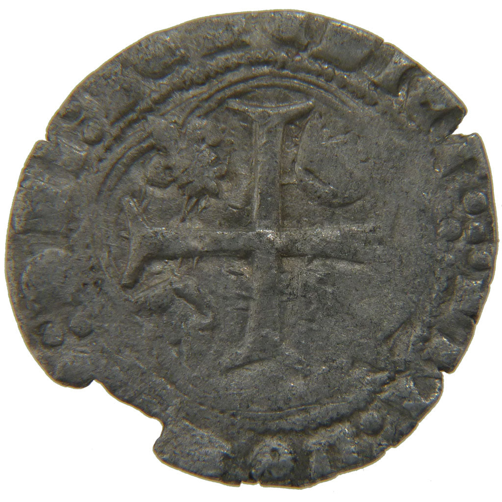 FRANCE, Douzain or Blanc à la couronne, VG(8-10), Silver, Duplessy #835, 1.80