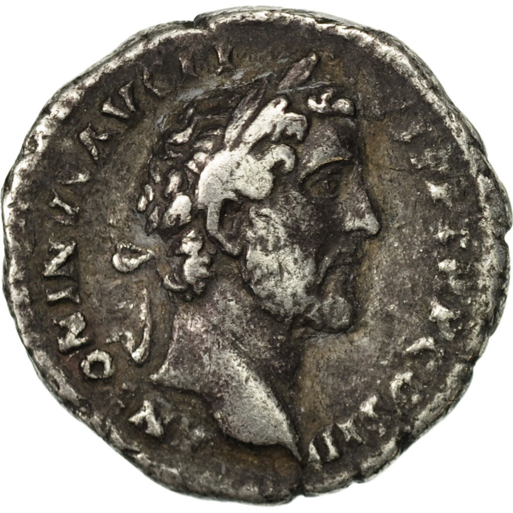 Antoninus Pius, Denarius, Rome, EF(40-45), Silver, RIC:417a