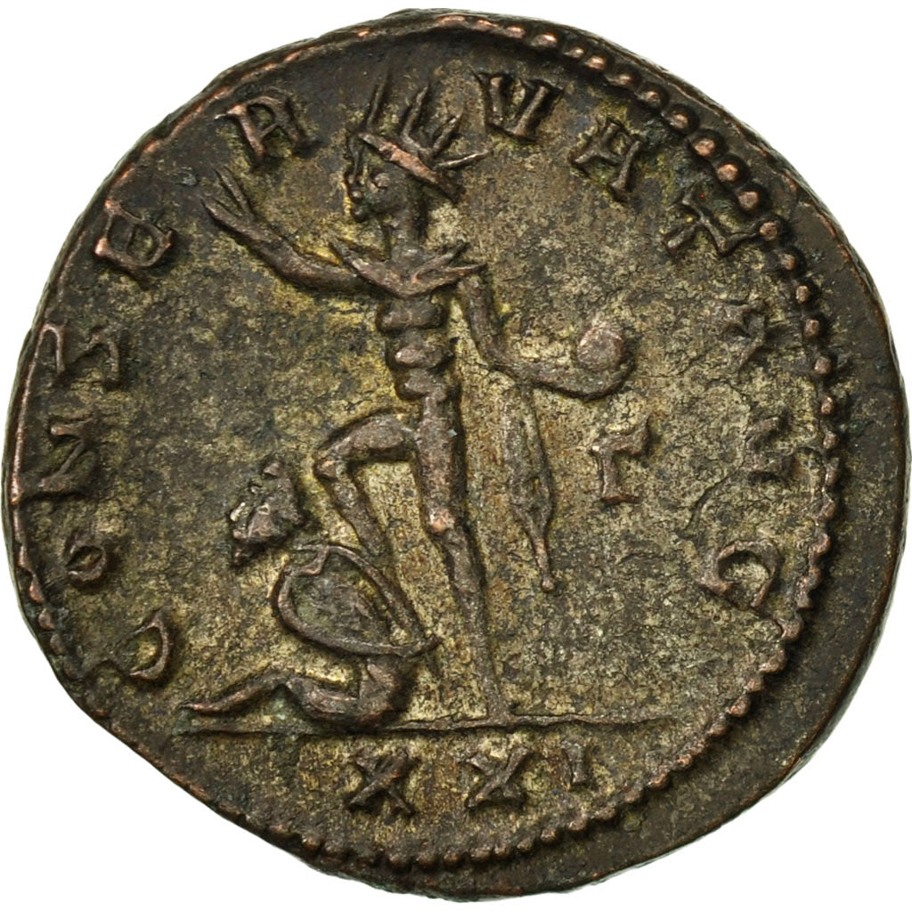 Coin, Aurelian, Antoninianus, Antioch, EF(40-45), Billon, RIC:385