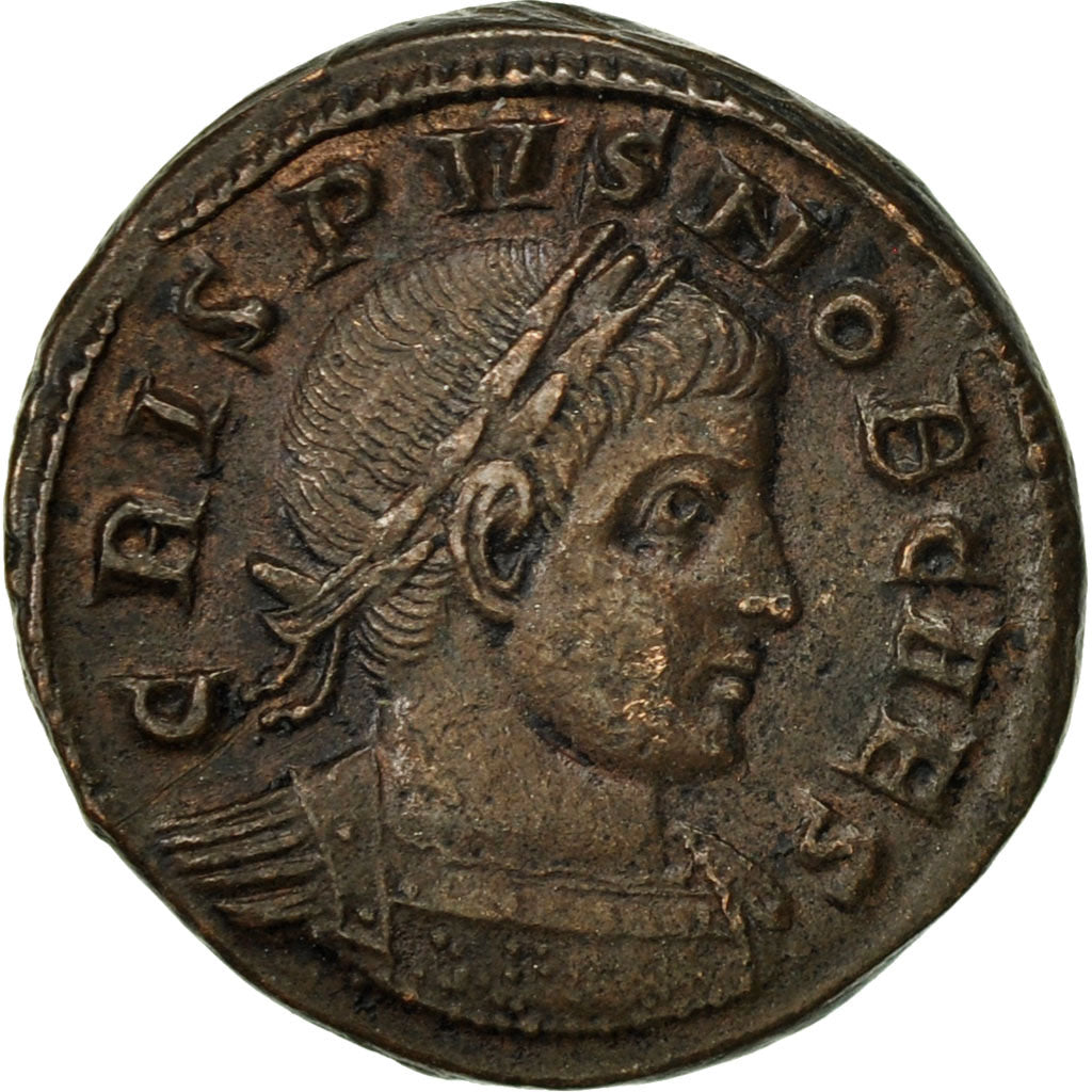 Moneda, Crispus, Follis, Aquileia, MBC+, Bronce, RIC:89