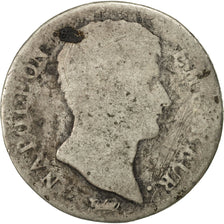 Monnaie, France, Napoléon I, Franc, 1806, Paris, B, Argent, KM:672.1