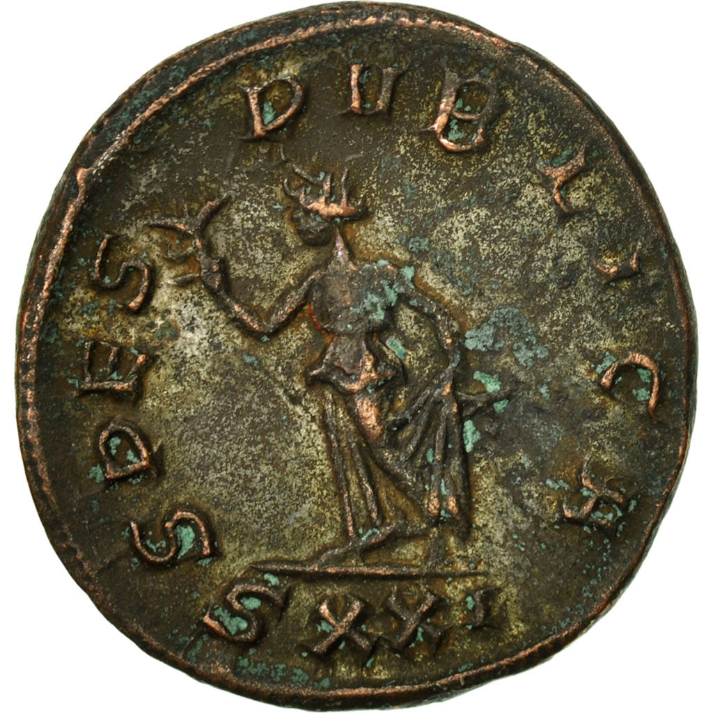 Coin, Carus, Antoninianus, Ticinum, EF(40-45), Billon, RIC:82