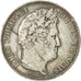 France, Louis-Philippe, 5 Francs, 1833, Paris, VF(30-35), Silver, KM:749.1