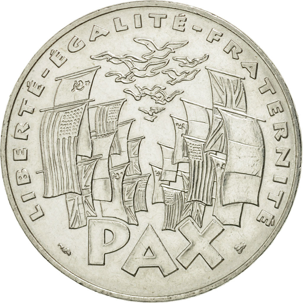 Münze, Frankreich, 8 mai 1945, 100 Francs, 1995, VZ+, Silber, KM:1116.2