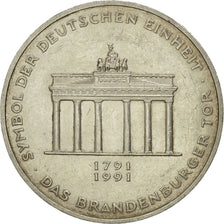 GERMANY - FEDERAL REPUBLIC, 10 Mark, 1991, Berlin, Germany, AU(50-53), Silver