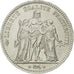 Coin, France, Hercule, 5 Francs, 1877, Paris, MS(64), Silver, KM:820.1
