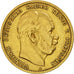 German States, PRUSSIA, Wilhelm I, 10 Mark, 1875, Berlin, EF(40-45), Gold