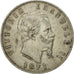 Italie, Vittorio Emanuele II, 5 Lire, 1871, Milan, TTB, Argent, KM:8.3