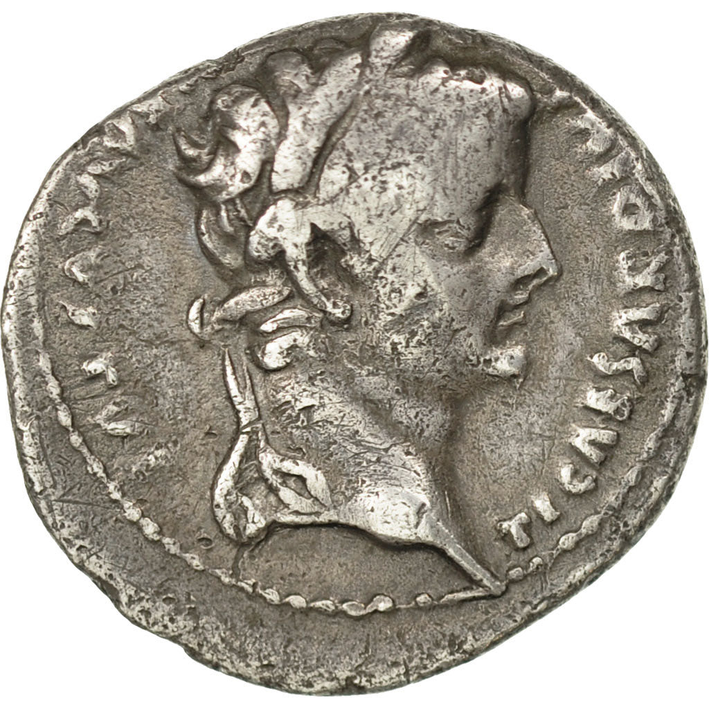 Tiberius, Denarius, Lyons, S, Silber, RIC:26