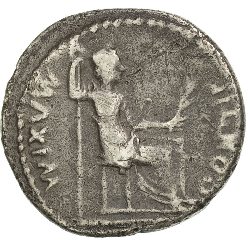 Tiberius, Denarius, Lyons, S, Silber, RIC:26