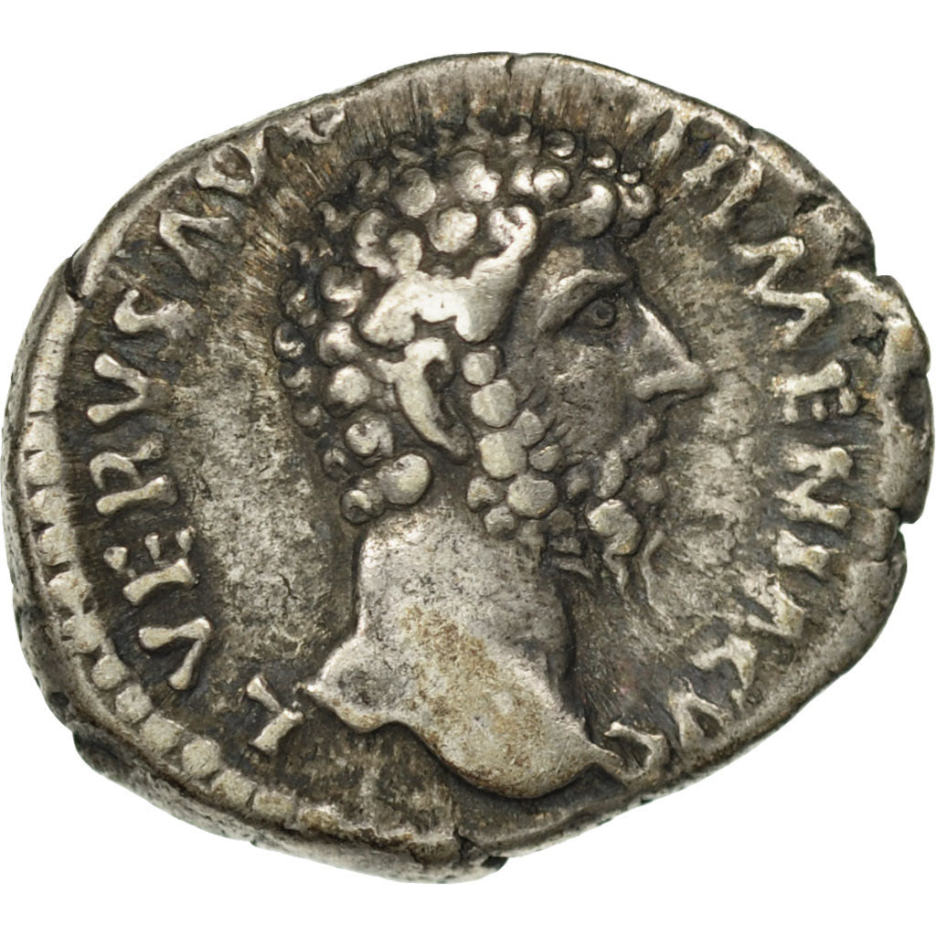Lucius Verus, Denarius, Rome, MBC, Plata, RIC:515