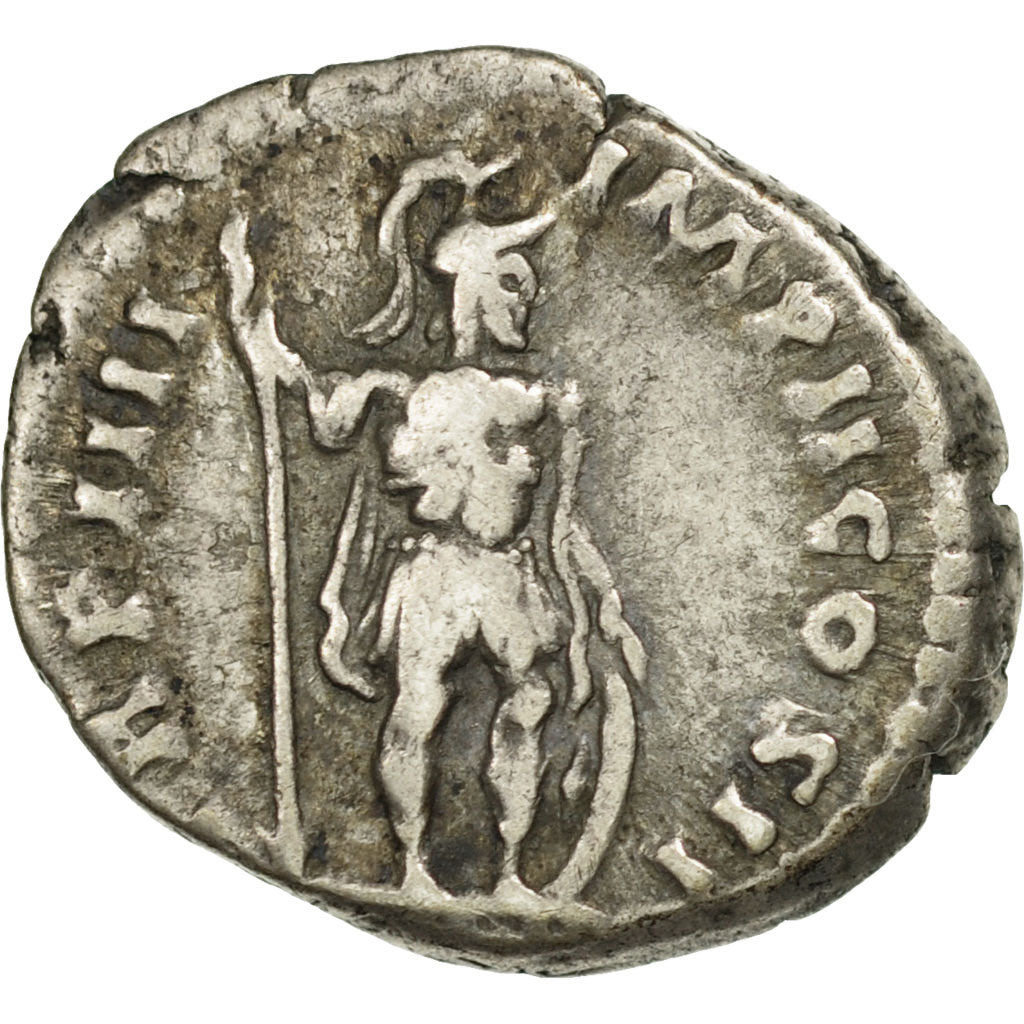 Lucius Verus, Denarius, Rome, MBC, Plata, RIC:515