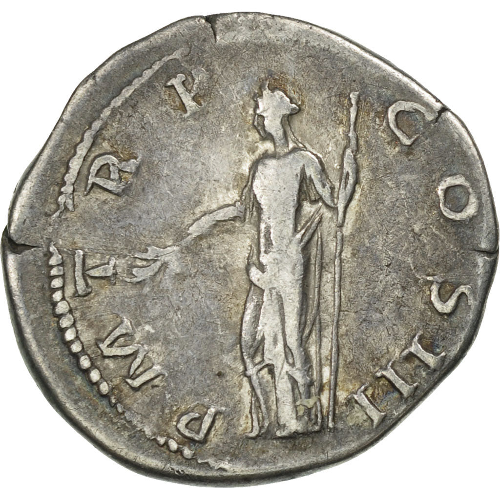 Münze, Hadrian, Denarius, Rome, S+, Silber, RIC:94