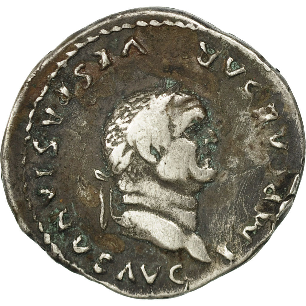Coin, Vespasian, Denarius, Rome, VF(30-35), Silver, RIC:772
